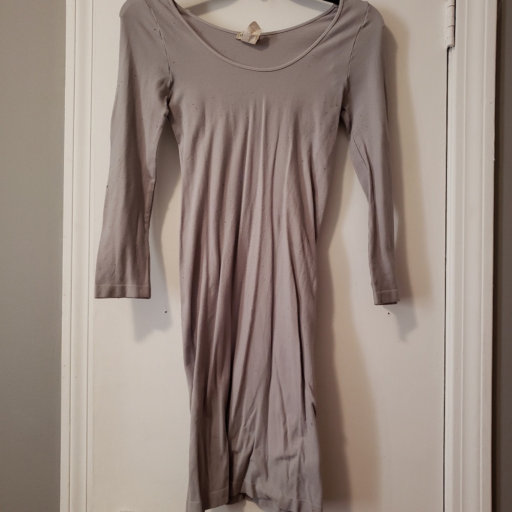 Super stretchy grey dress